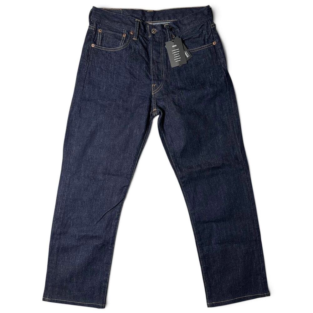 Buck Mason Japanese Denim Ford Standard Jean Mens Actual Size 29x27 D035 NWT